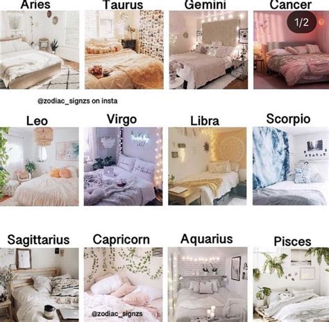 Zodiac Signs In Bedroom