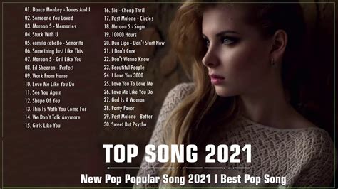빌보드차트 핫 100 광고없는 트렌디한 최신 팝송 노래 모음 Best Popular Songs Of 2021 Youtube