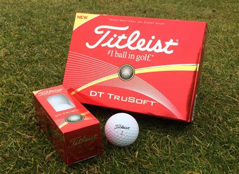 Titleist Dt Trusoft 2016 Golf Ball Review Golfalot
