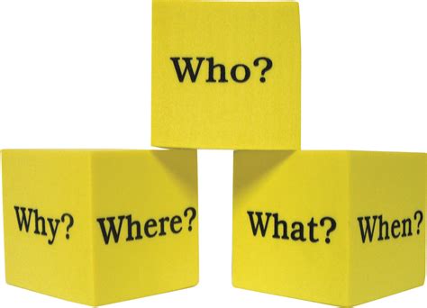 Foam Question Cubes - TCR20614 | Teacher Created Resources