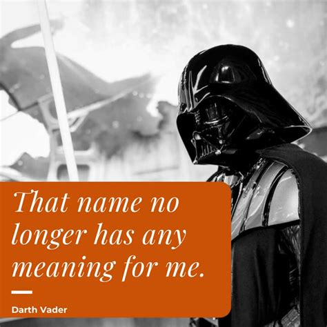 Famous Darth Vader Quotes And Sayings From The Star Wars Franchise