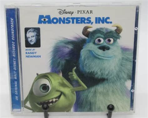 Disney Monsters Inc Motion Picture Soundtrack Music Cd 25 Trks