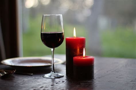 Wine And Candlelight Wine Candlelight Alcoholic Drinks