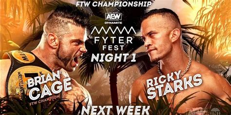 Aew Fyter Fest 2021 Night One Guide Match Card Predictions