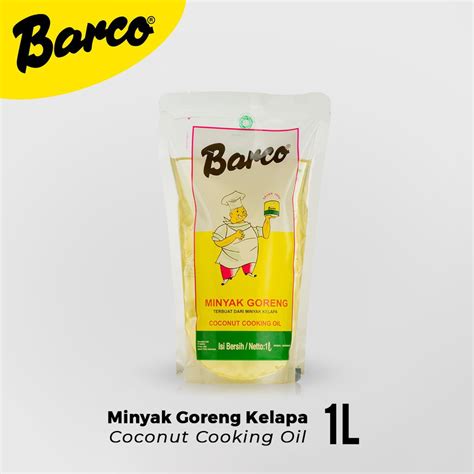 Jual Barco Minyak Goreng Kelapa Pouch 1 Liter Indonesiashopee Indonesia