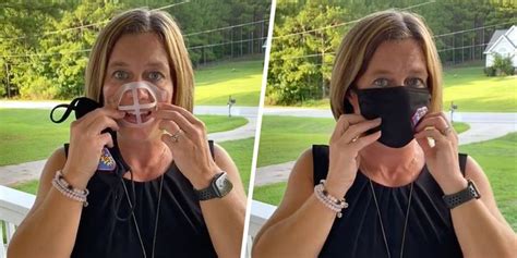 This Teacher Is Going Viral For Discovering A Genius Face Mask