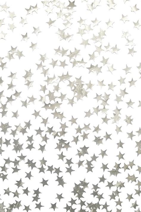 Silver Stars Wallpaper Seni Abstrak Bintang Seni