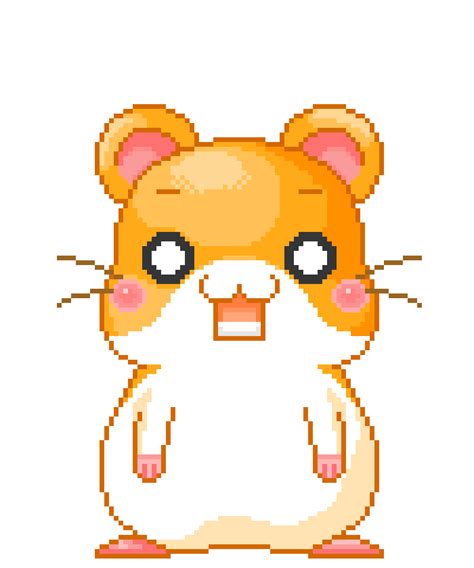 Pixel Art Hamster  Wiffle