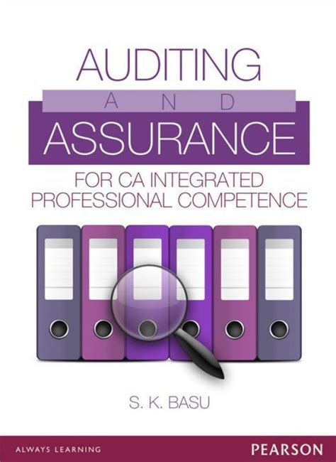 Auditing And Assurance Explains The Concepts Principles And Techniques