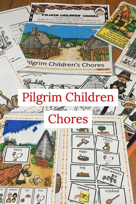 Thanksgiving Pilgrim Chores Differentiated Story Writing Prompt
