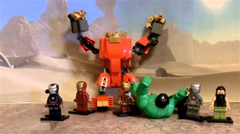 Lego Iron Man Minifigurescustom Hulkbuster Youtube