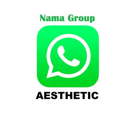Nama Group Aesthetic WA Terbaru - Fonetekno.com