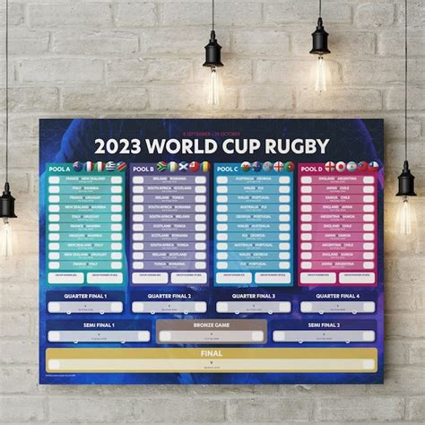 World Cup 2023 Chart Etsy