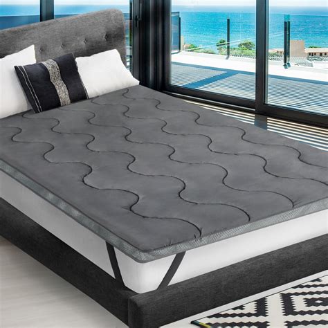 Dreamz Pillowtop Mattress Topper Protector Bed Luxury Mat Pad Home