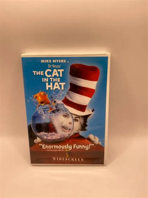 DR SEUSS THE Cat In The Hat DVD 2004 Widescreen Mike Myers 1 81
