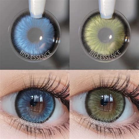 Bio Essence Pair Color Contact Lenses For Eyes Natural Brown Lenses