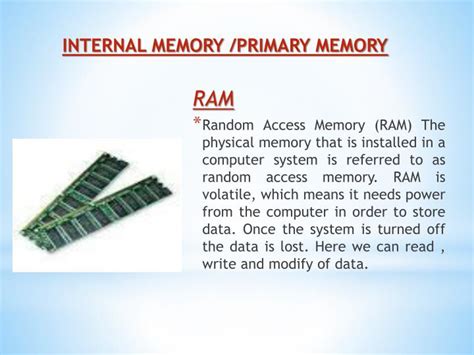 Ppt Computer Memorystorage Device Powerpoint Presentation Id4864959