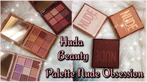 Huda Beauty Nude Obsession Palette Laeliz Youtube