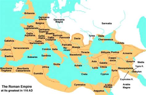 The Roman Empire At Its Greatest Around 116 Ad Romeinse Rijk Romeinen