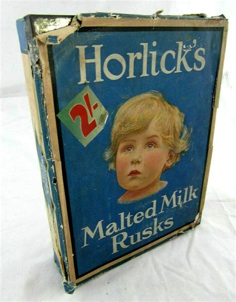 Vintage Horlicks Malted Milk Rusks Tin Horlicks Baby Milk Malted Milk