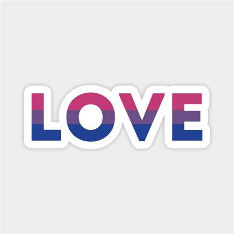 Bisexual Pride Flag Love Bisexual Pride Magnet Teepublic