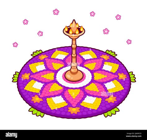 Cartoon Pookalam Hi Res Stock Photography And Images Alamy