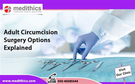Adult Circumcision Surgery Options Explained Medithics