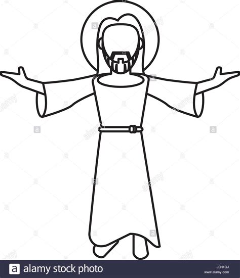 Jesus Outline Drawing At Explore Collection Of