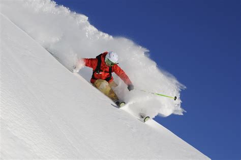 48 Powder Skiing Wallpaper Wallpapersafari