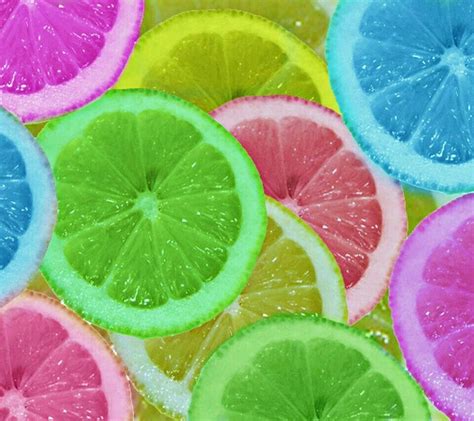 Colorful lemons | Colored lemons, Lemon background, Spring ...