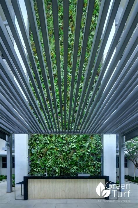 Modern Outdoor Wall Covering Greenturf Asia
