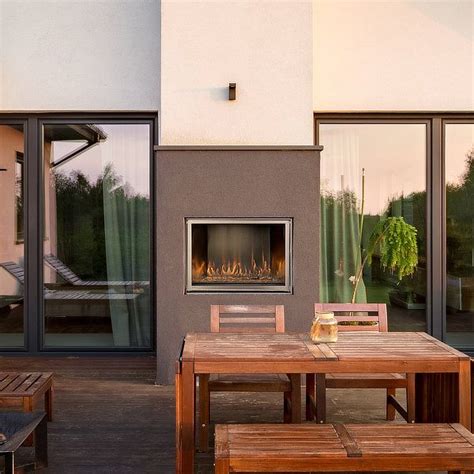 Montigo Hl38vfo Ventless Outdoor Gas Fireplace Woodland Direct