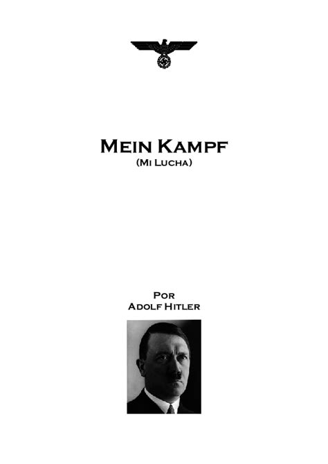 Pdf Mein Kampf Denis Anthony