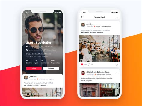 Social Media App Design By Plan Pixels On Dribbble