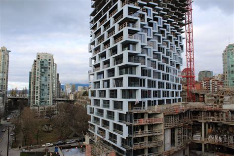 Bjarke Ingels Vancouver House Takes Shape In The Beach District
