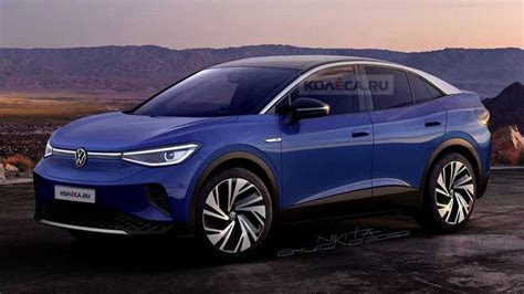 Rendering Perfectly Predicts Volkswagen Id4 Coupe Exterior Design