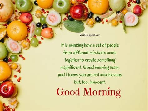 25 Motivational Good Morning Wishes For Team