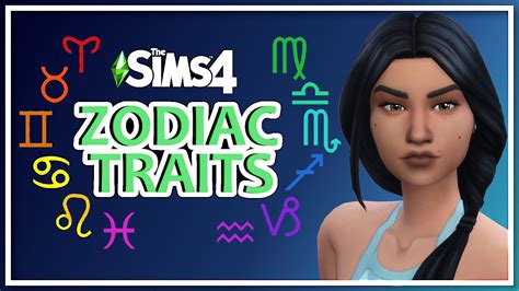 Zodiac Traits! // The Sims 4: Mod Review - YouTube