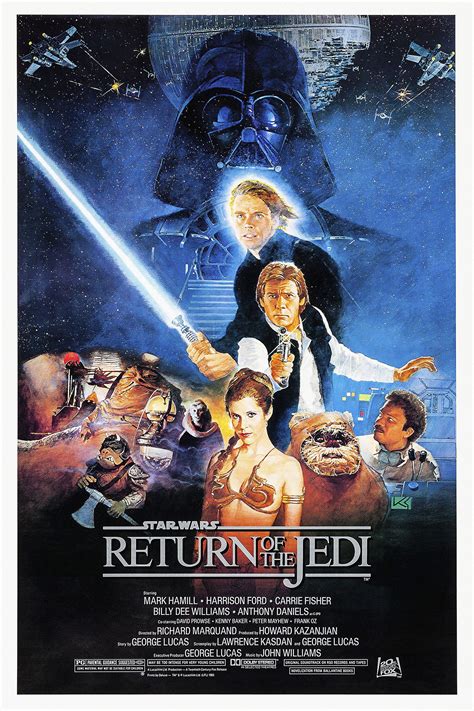Richard Marquands Star Wars Return Of The Jedi Starring Mark Hamill