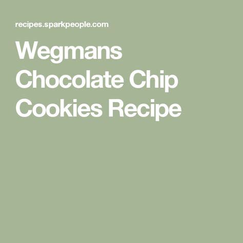 Copyright © 2021 wegmans food markets. Wegmans Chocolate Chip Cookies Recipe | Wegmans chocolate ...