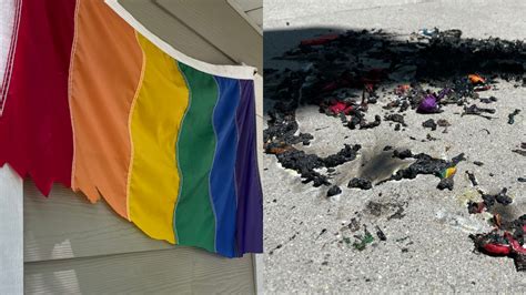 Slc Police Looking For Individuals Responsible For Burning Pride Flags