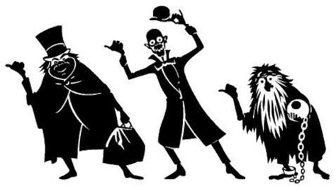 The Haunted Mansion Vinyl Decals Hitchhiking Ghosts With Etsy
