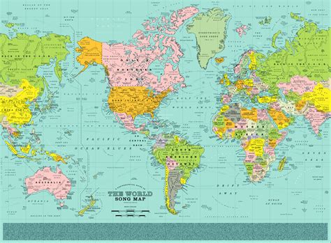 This world map pin-points 1,200 songs right where they should be ...