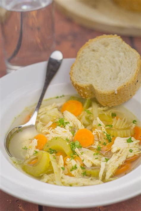 Simple Chicken And Vegetable Soup Neils Healthy Meals