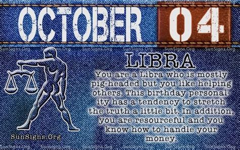 October 4 Zodiac Horoscope Birthday Personality Sunsignsorg