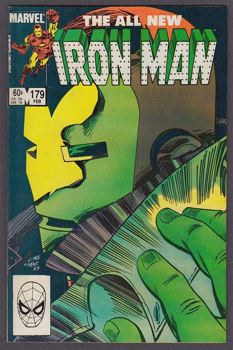 Iron Man 179 Marvel Comic Book 2 1984