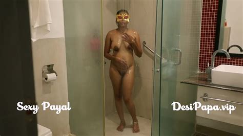 Desi South Indian Girl Young Bhabhi Payal In Bathroom