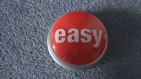 How To Use A Staples Easy Button Tutorial Youtube