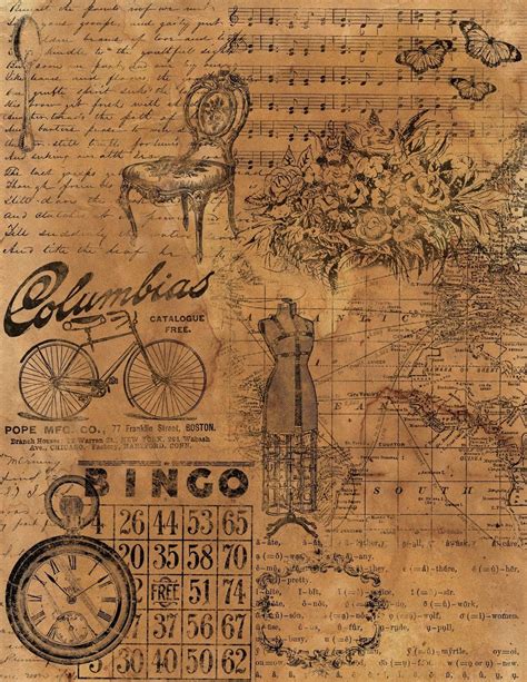 Pin By Cristina Alzamora On Imágenes Vintage Scrapbook Paper Vintage