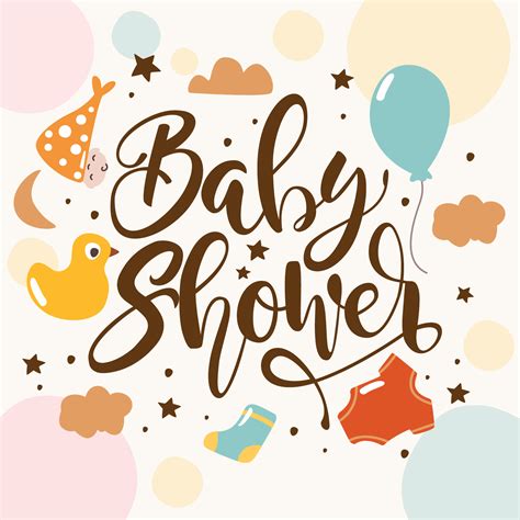 Baby Shower Background For Zoom Boy Invitationbaby Christening